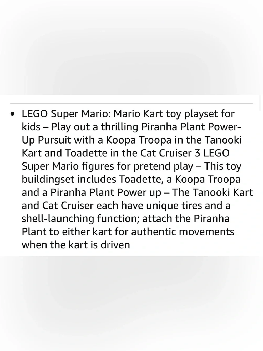 LEGO Mario Kart – Piranha Plant Power-Up Pursuit 72044 588 Pieces